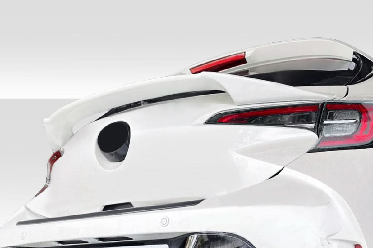 2019-2023 Toyota Corolla Hatchback Vara Style Mid Rear Wing Spoiler - FRP