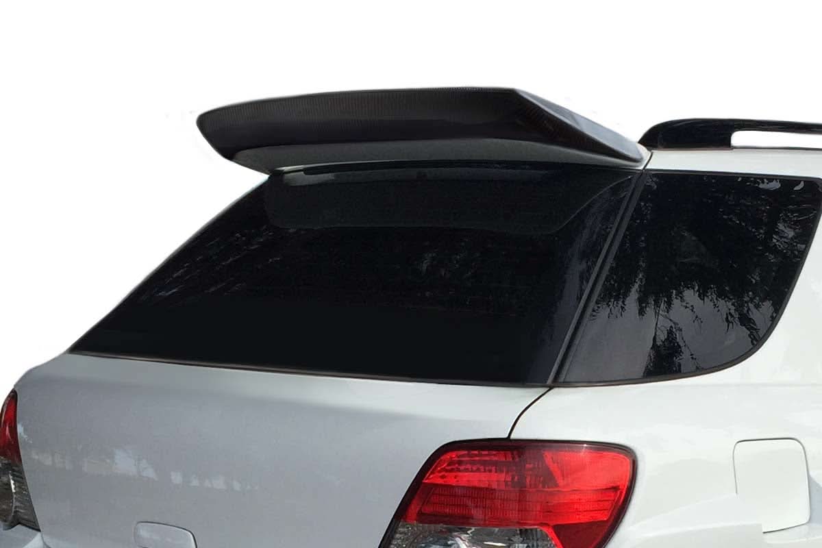 2002-2007 Subaru Impreza 5DR Maki Style Rear Wing Spoiler - Carbon Fiber