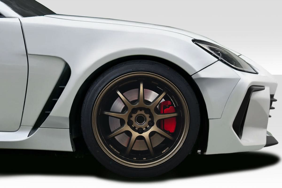 2022-2025 Subaru BRZ GT Competition Style Wide Body Front Fenders - FRP