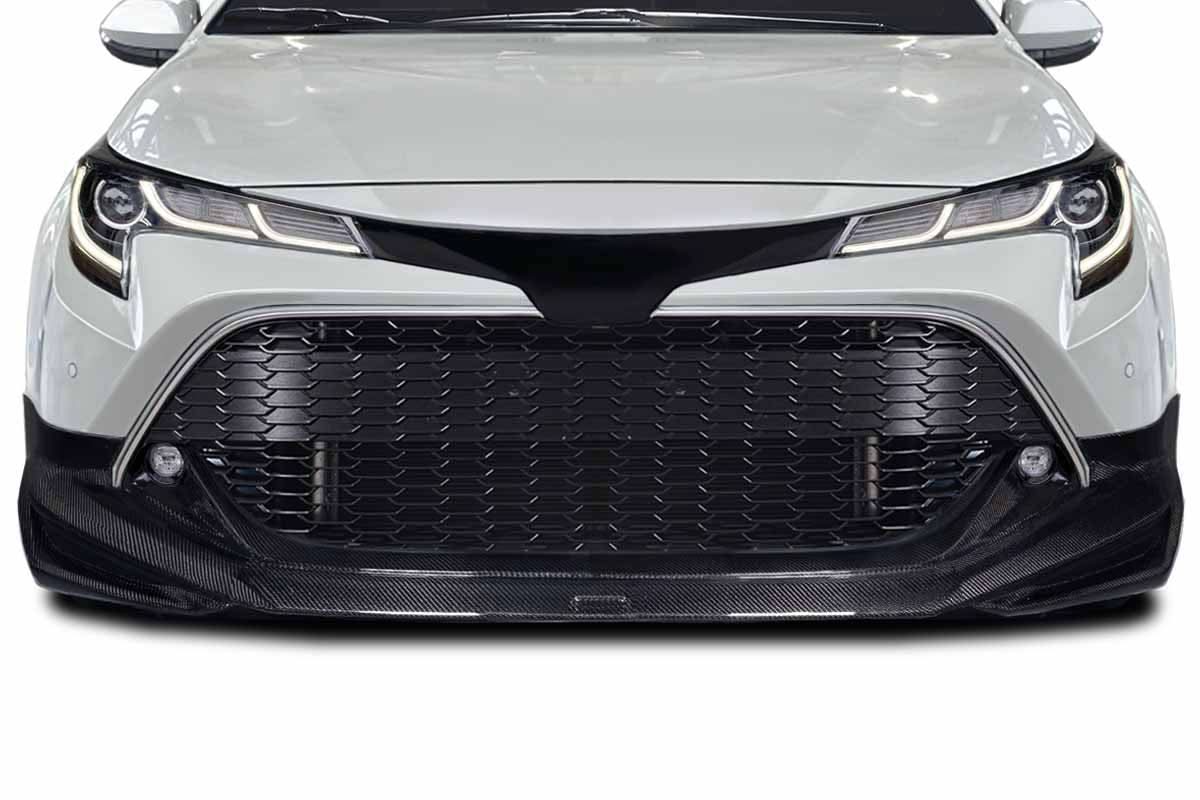 2019-2025 Toyota Corolla Medula Style Front Lip Spoiler - Carbon Fiber