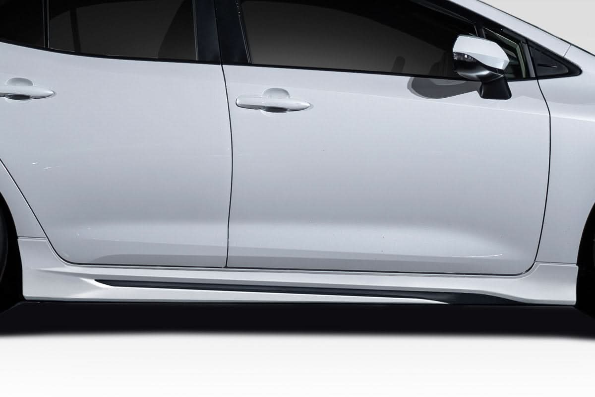2019-2023 Toyota Corolla Hatchback Medula Style Side Skirt Rocker Panels - FRP