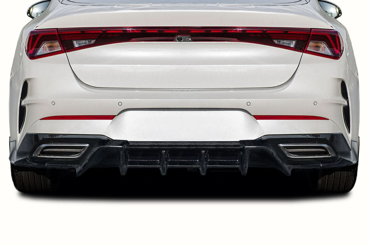 2021-2024 Kia K5 Forge Works Style Rear Diffuser - Carbon Fiber