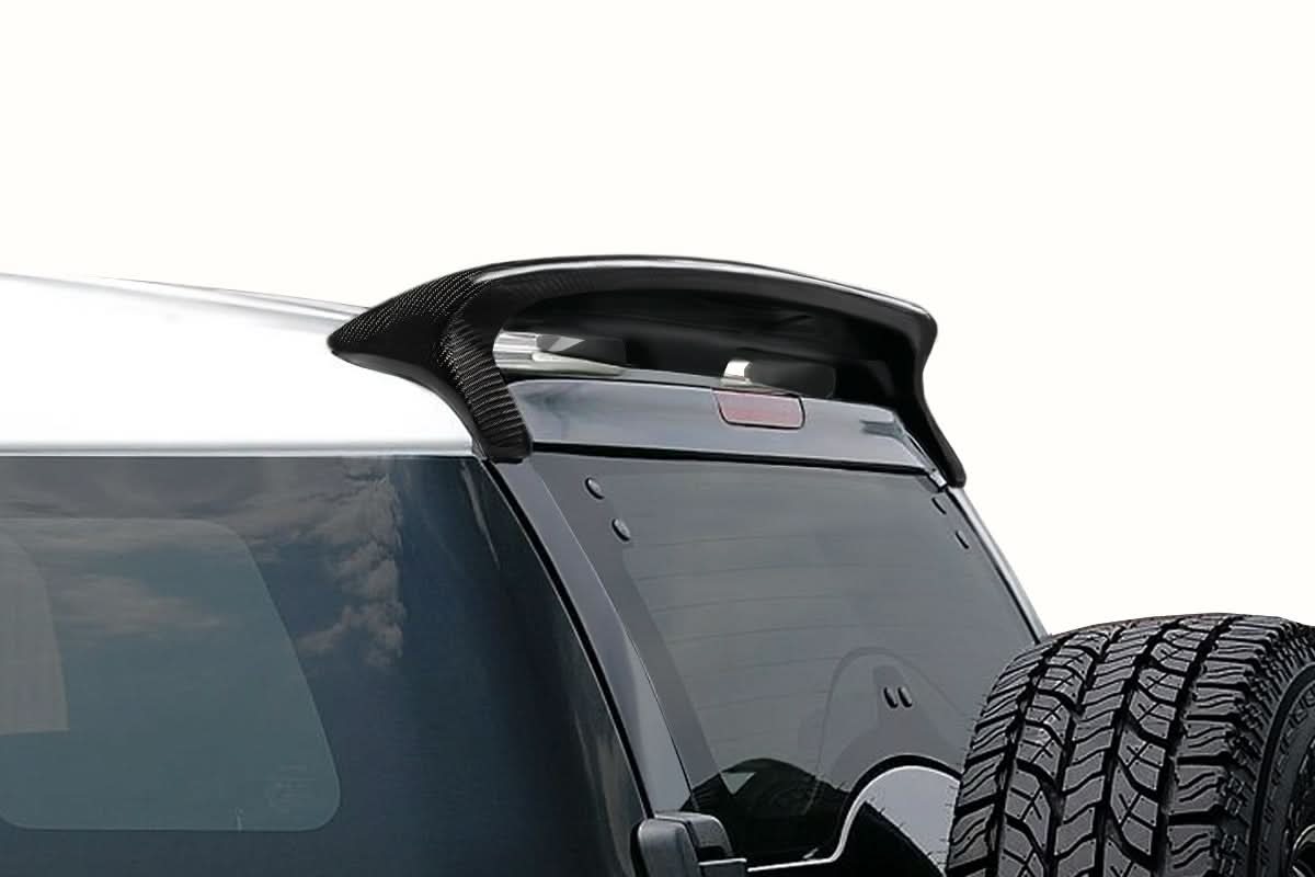2007-2014 Toyota FJ Cruiser Jardo Style Rear Wing Spoiler - Carbon Fiber
