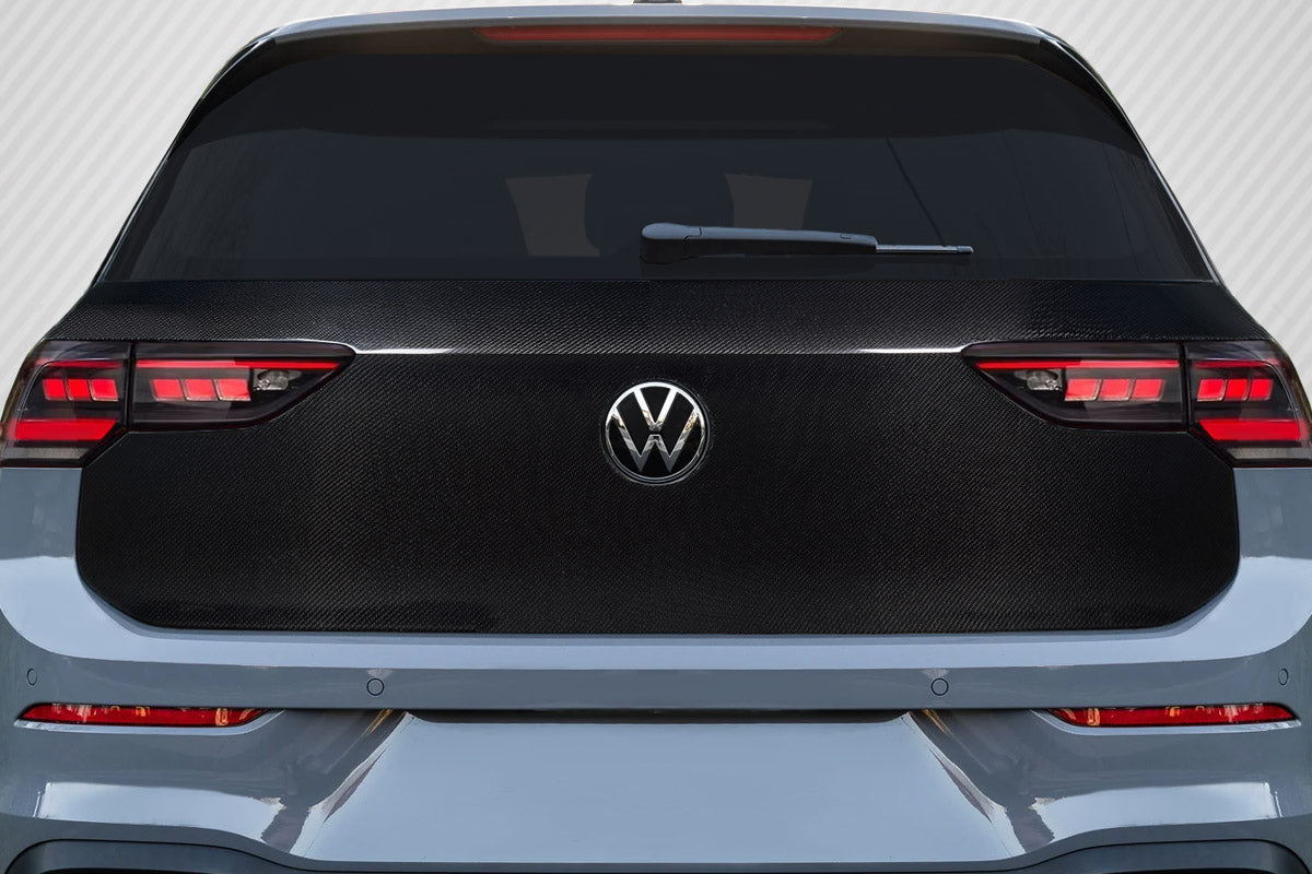 2022-2023 Volkswagen Golf GTI OEM Look Rear Hatch - Carbon Fiber