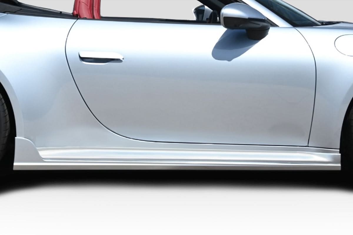 2020-2022 Porsche 911 Carrera Taveran Style Side Skirt Splitters - FRP