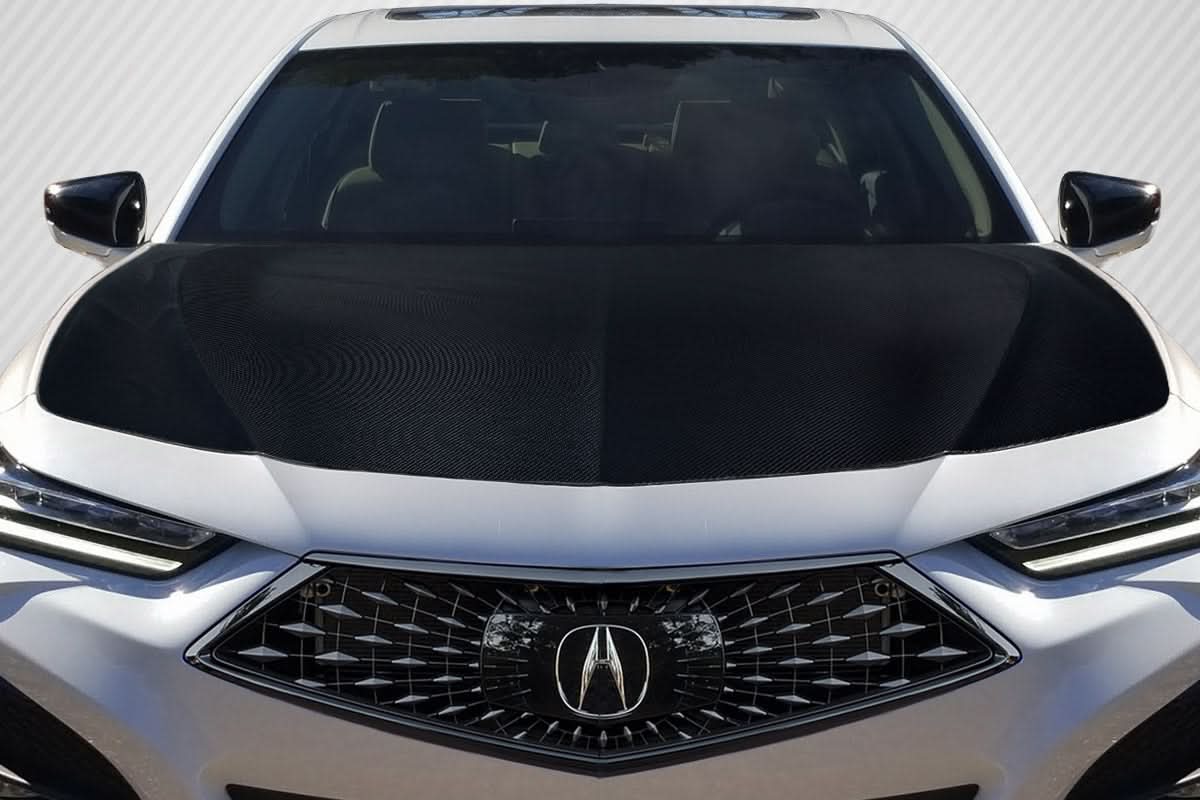 2021-2025 Acura TLX OEM Look Hood - Carbon Fiber
