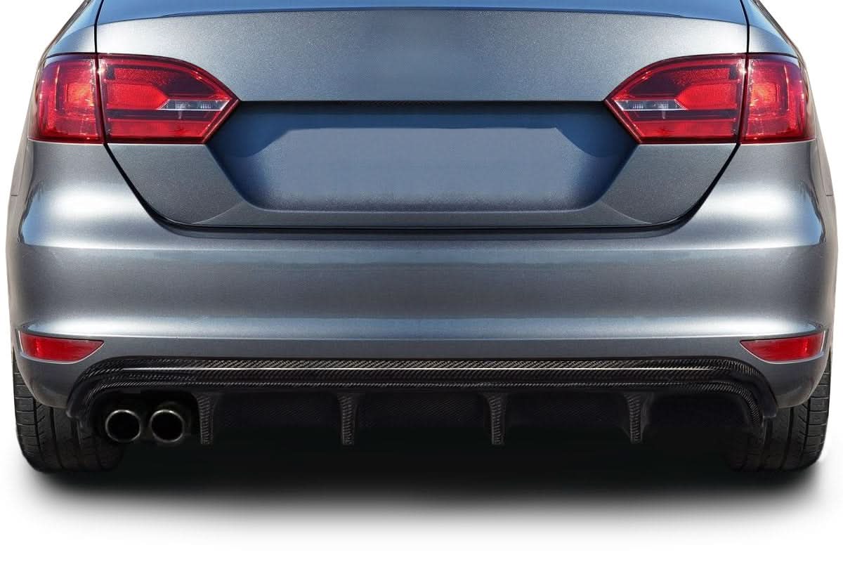 2011-2014 Volkswagen Jetta GLI Circuit Style Rear Diffuser - Carbon Fiber