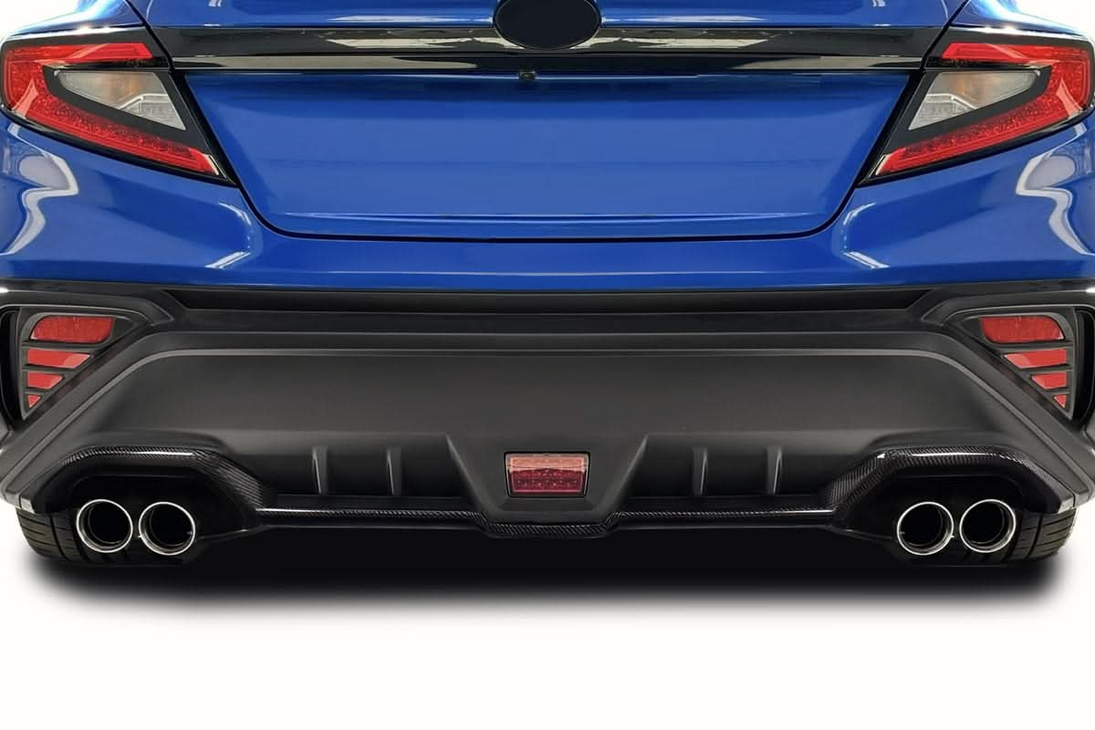 2022-2023 Subaru WRX STI Look Rear Diffuser - Carbon Fiber