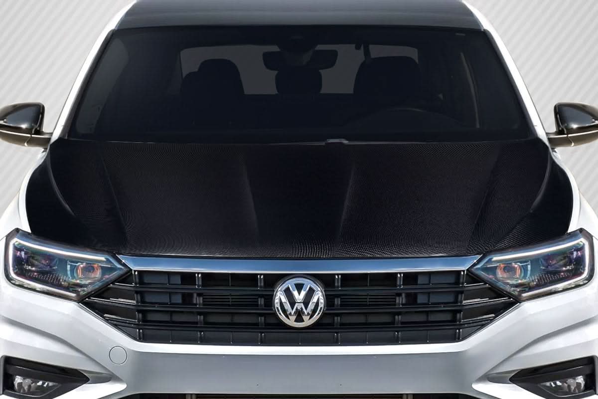 2019-2025 Volkswagen Jetta OEM Look Hood - Carbon Fiber