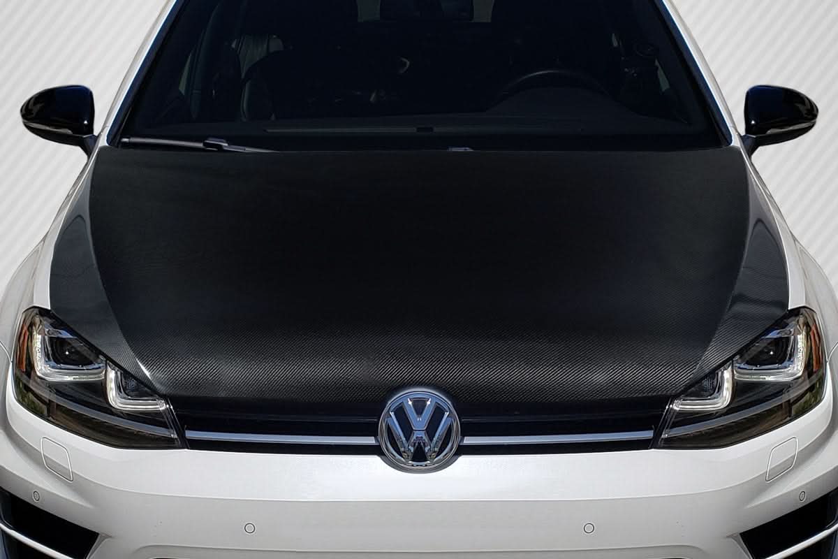 2015-2021 Volkswagen Golf / GTI OEM Look Hood - Carbon Fiber