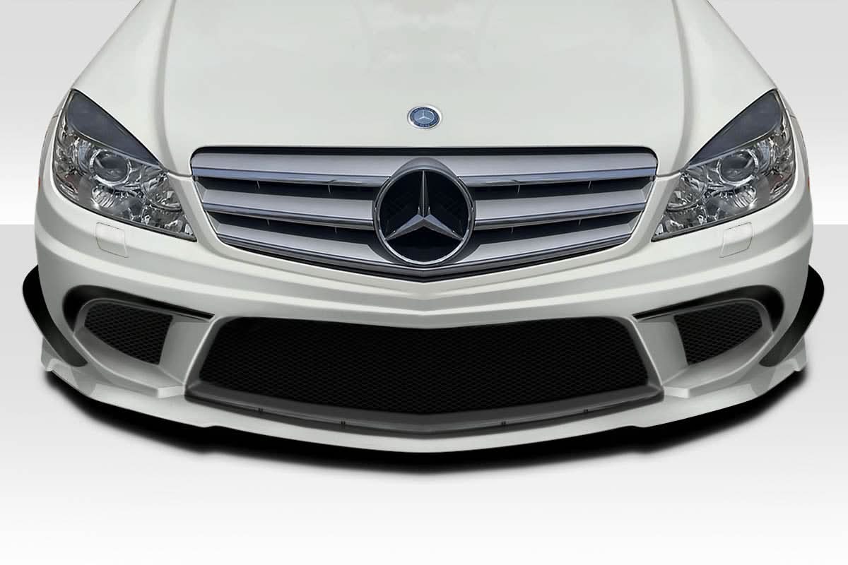 2008-2011 Mercedes C Class Black Series Look Front Bumper Cover - FRP
