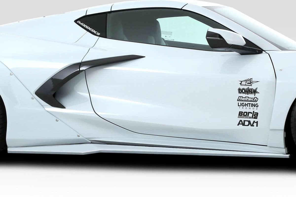 2020-2023 Chevrolet Corvette C8 Gran Veloce Style Wide Body Kit - FRP