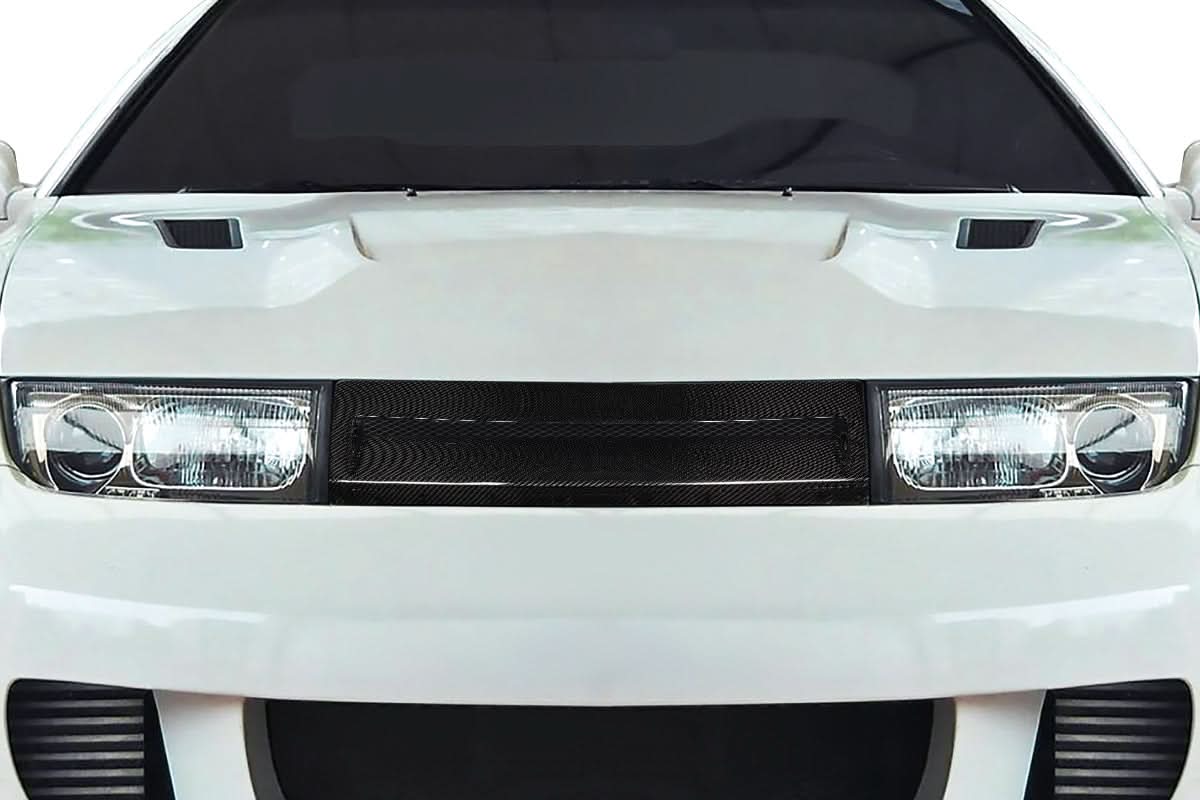 1990-1996 Nissan 300ZX Hyper Flow Style Front Grille - Carbon Fiber