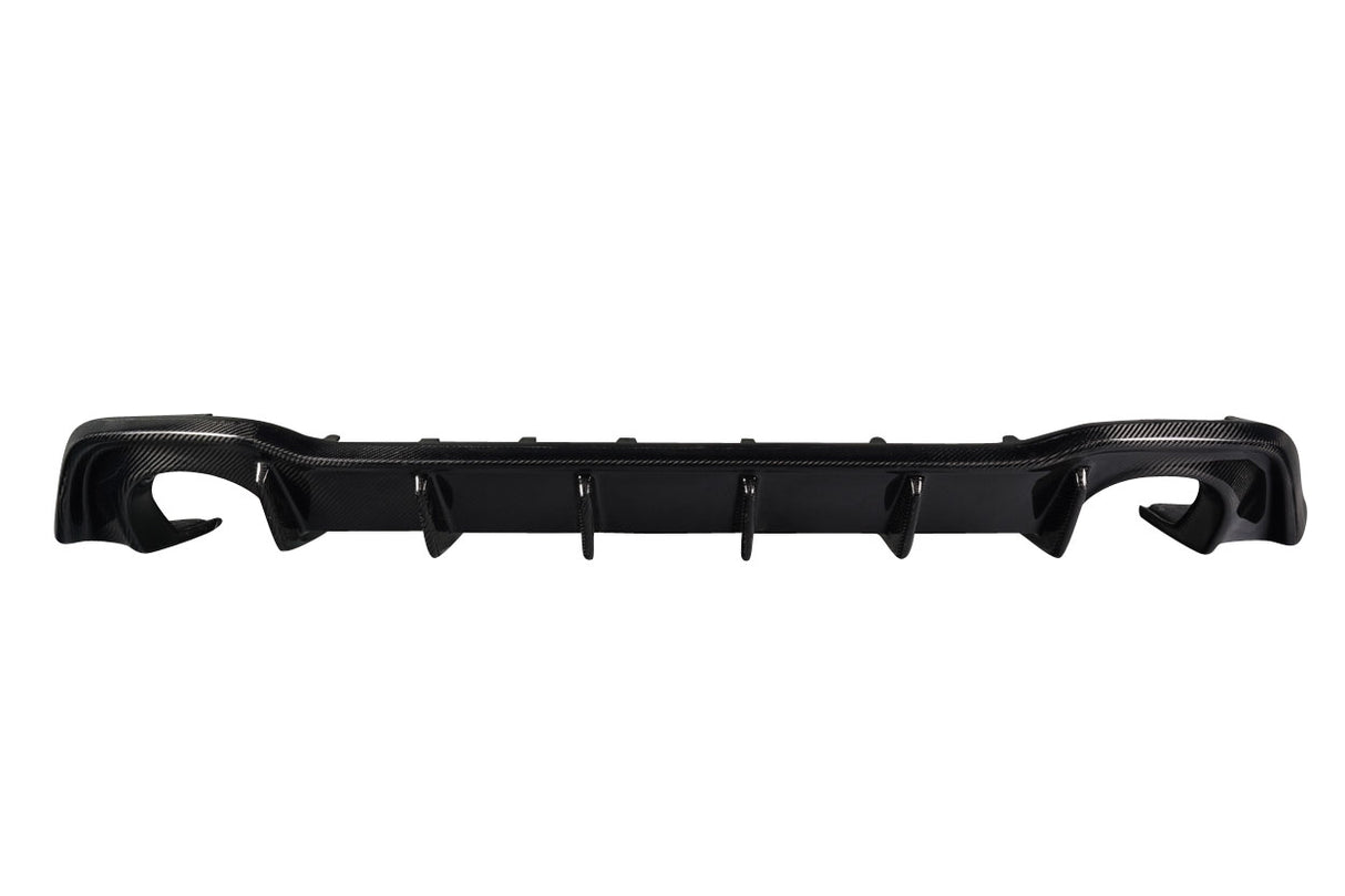 2022-2023 Volkswagen Golf GTI Carbon Creations Zamba Rear Diffuser - 1 Piece