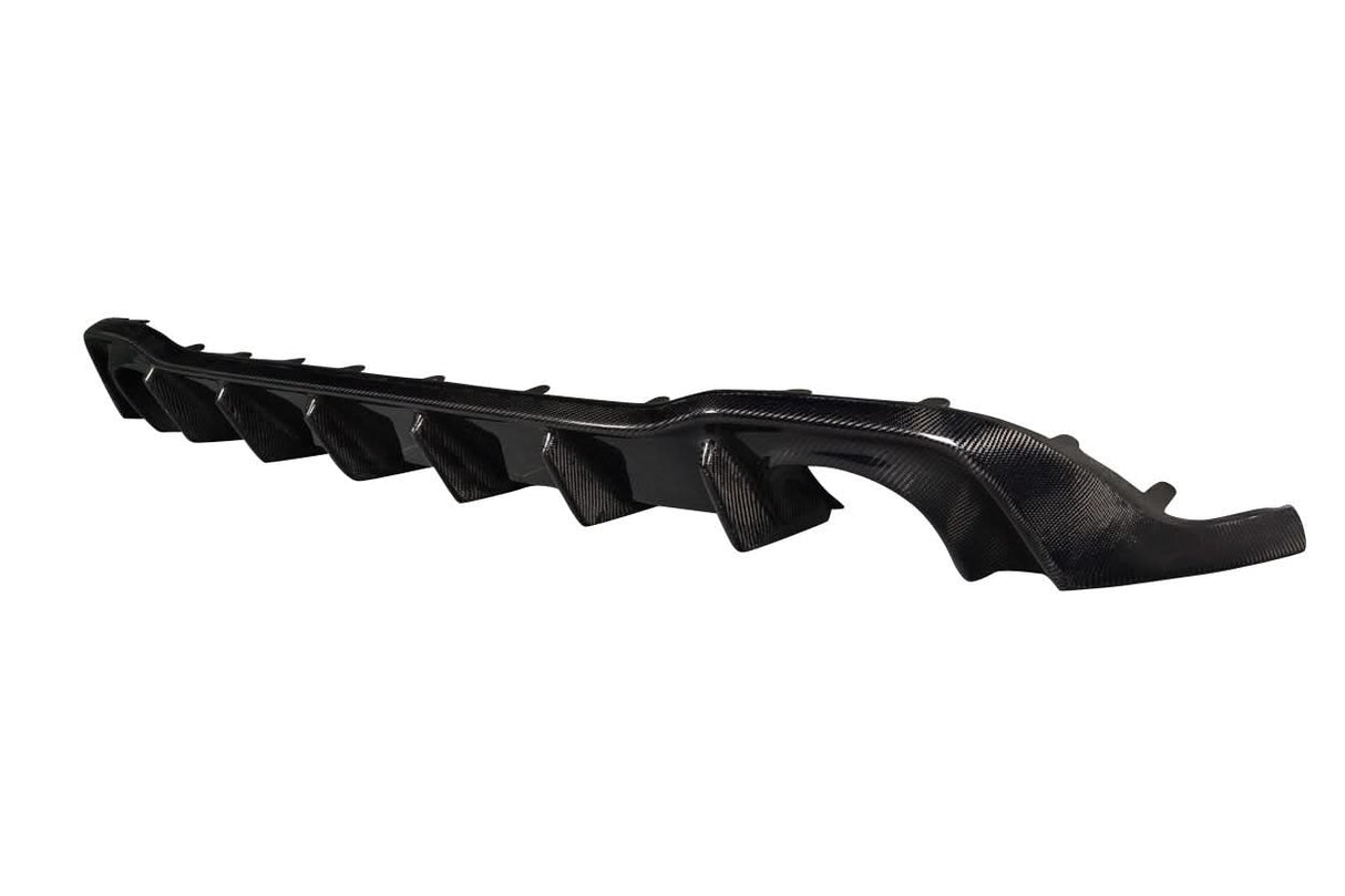 2022-2024 Volkswagen Golf GTI Zamba Style Rear Diffuser - Carbon Fiber