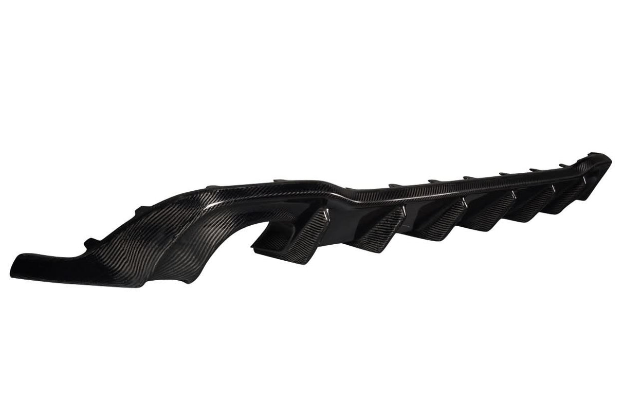 2022-2024 Volkswagen Golf GTI Zamba Style Rear Diffuser - Carbon Fiber