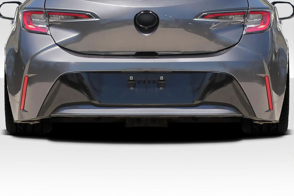 2019-2022 Toyota Corolla Hatchback King Style Rear Diffuser - FRP