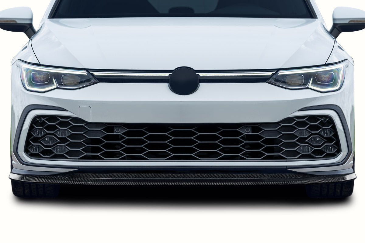 2022-2023 Volkswagen Golf GTI Carbon Creations Zamba Front Lip Spoiler Air Dam - 1 Piece