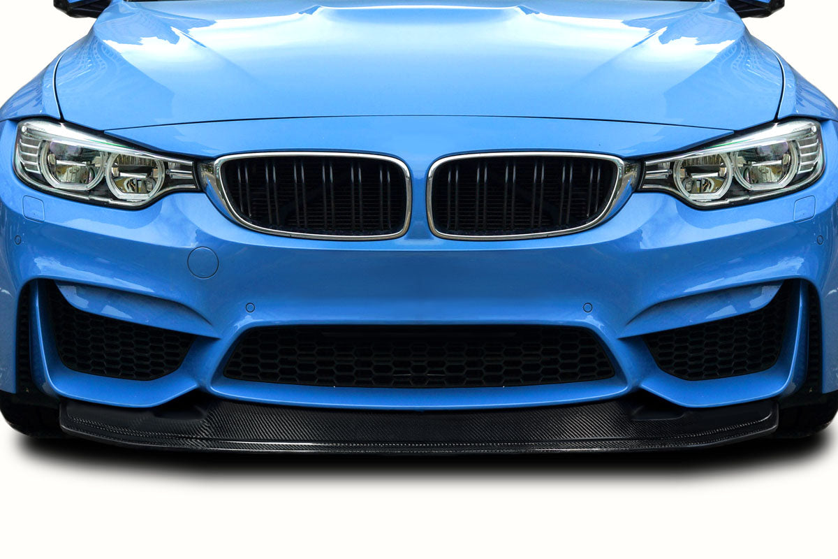 2014-2018 BMW M3/M4 Avant Style Front Lip Spoiler - Carbon Fiber