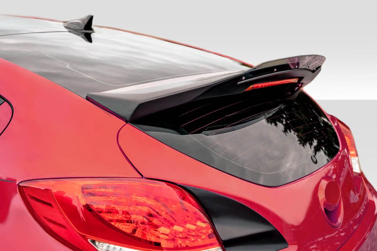 2012-2017 Hyundai Veloster Ultra Style Rear Wing Spoiler - FRP