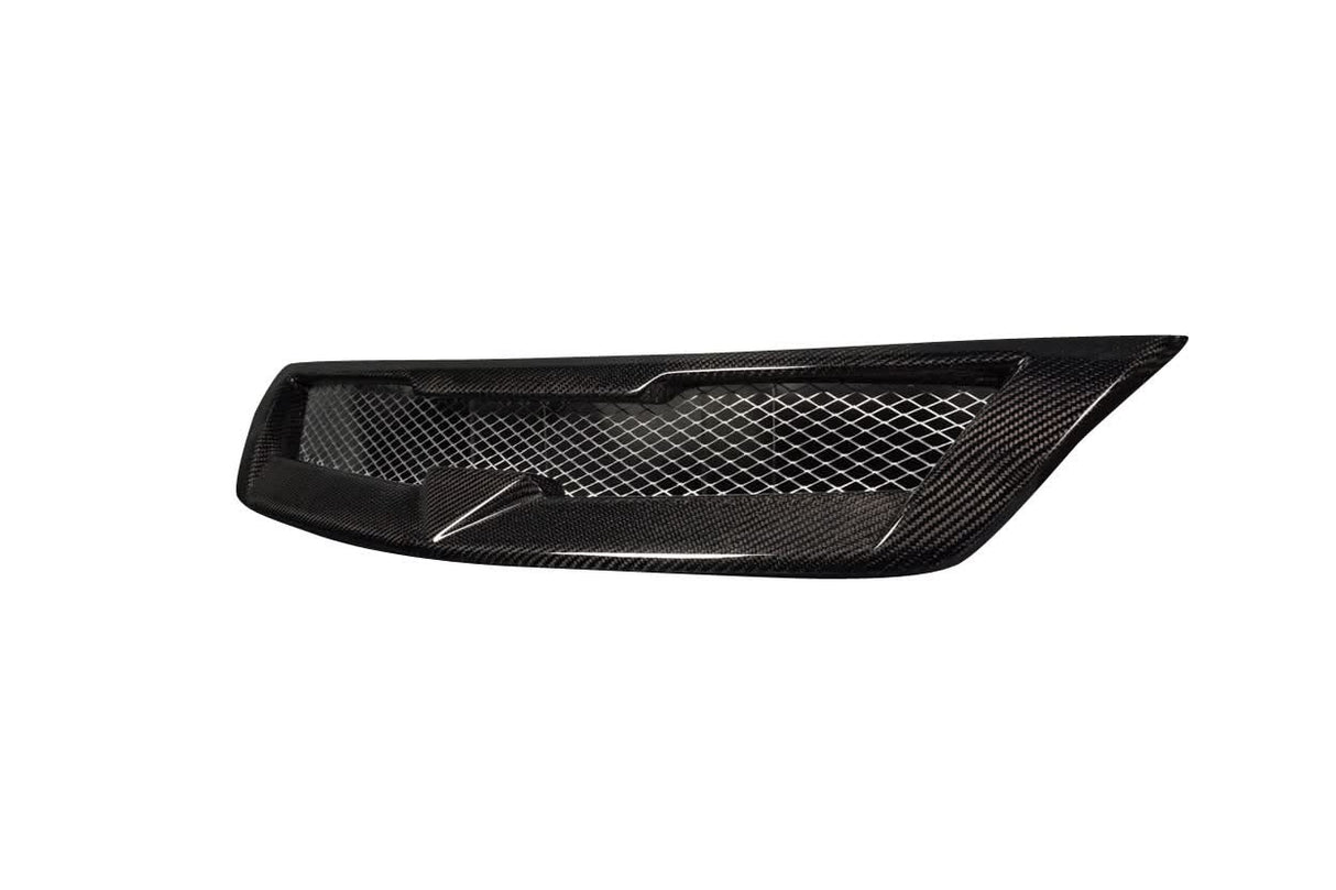 2010-2013 Kia Forte Koup Gravity Style Front Grille - Carbon Fiber