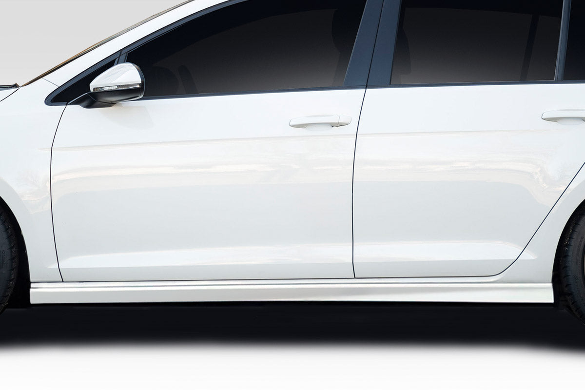 2015-2021 Volkswagen Golf Silk Style Side Skirt Rocker Panels - FRP