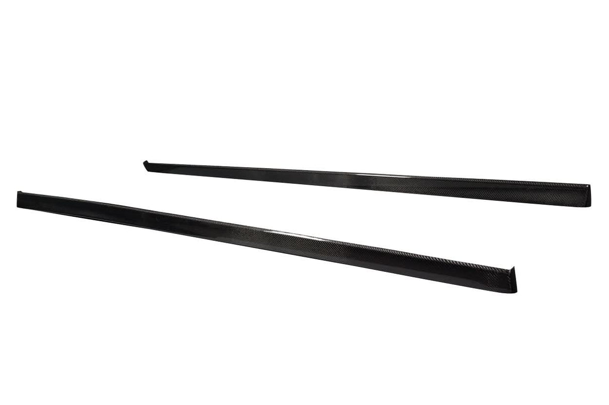 2015-2021 Volkswagen Golf / GTI Silk Style Side Skirt Rocker Panels - Carbon Fiber