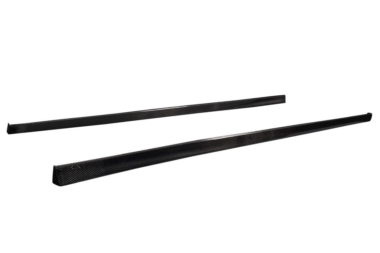 2015-2021 Volkswagen Golf / GTI Silk Style Side Skirt Rocker Panels - Carbon Fiber