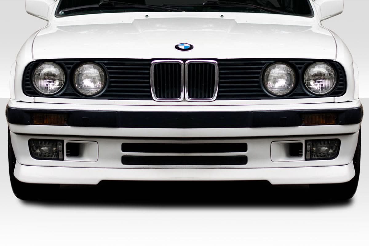 1984-1991 BMW E30 Goblin Style Front Lip Spoiler Air Dam - FRP