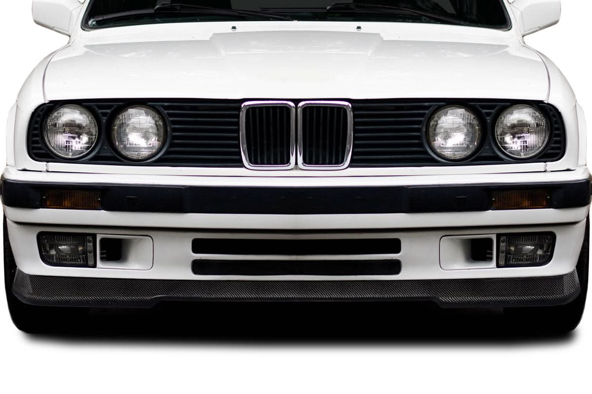1984-1991 BMW E30 Goblin Style Front Lip Spoiler Air Dam - Carbon Fiber