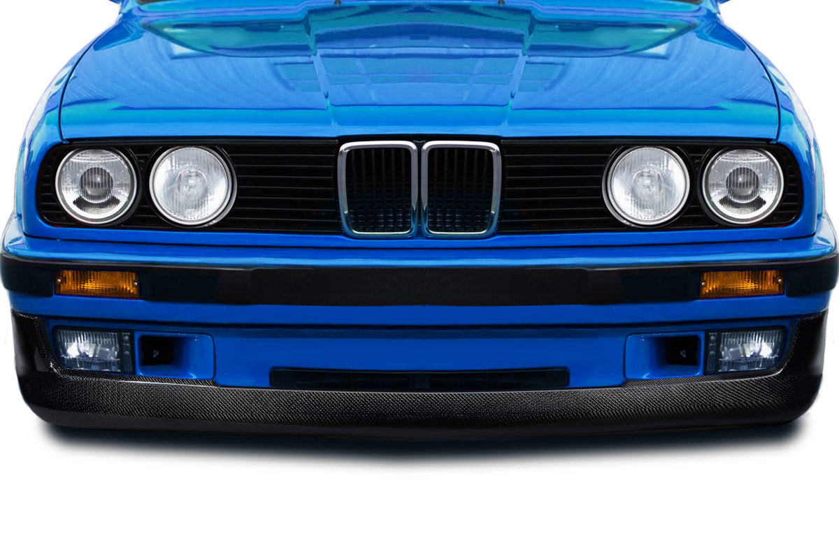 1984-1991 BMW 3 Series E30 Carbon Creations Supreme Front Lip Spoiler Air Dam - 1 Piece