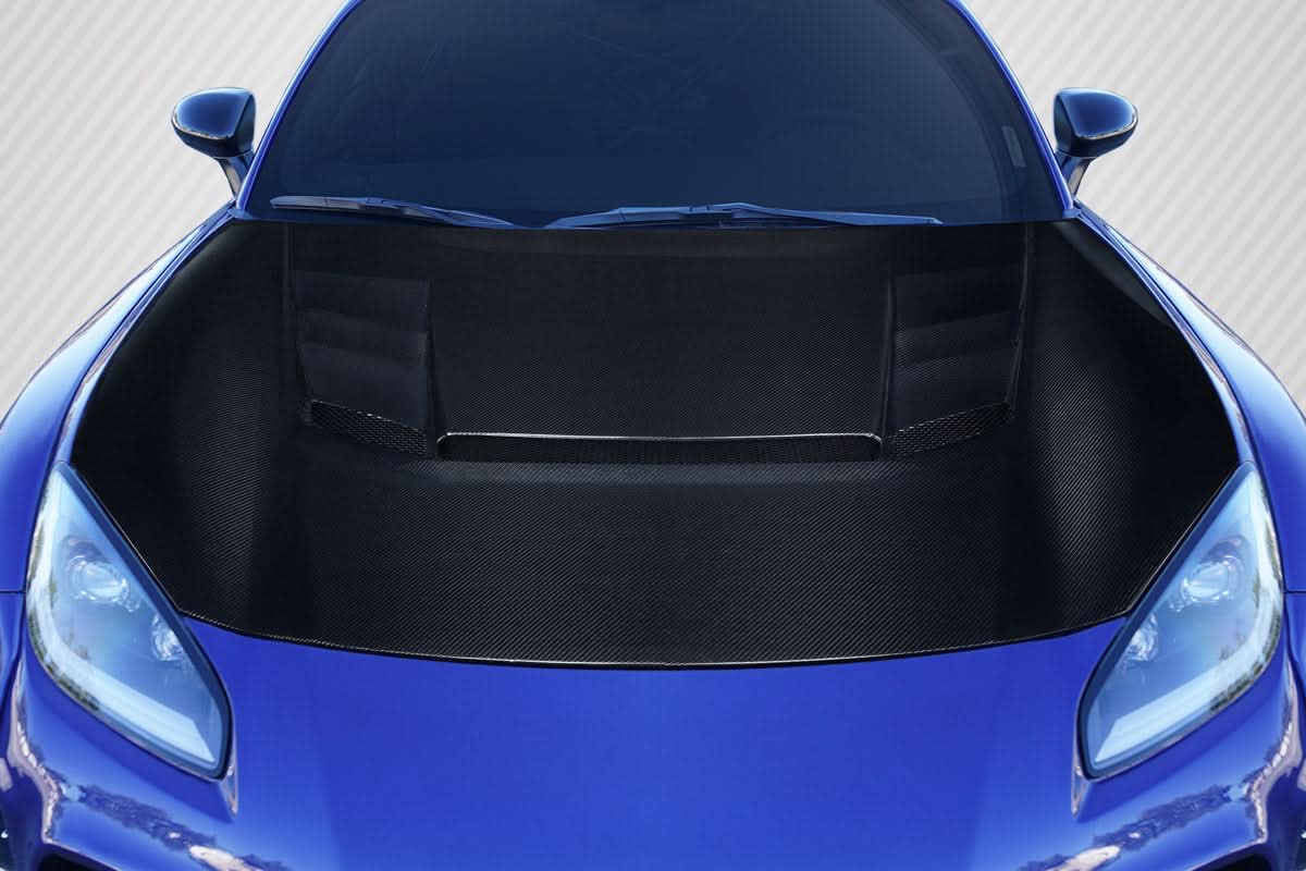 2022-2025 Toyota GR86 / Subaru BRZ Exospeed Style Hood - Carbon Fiber