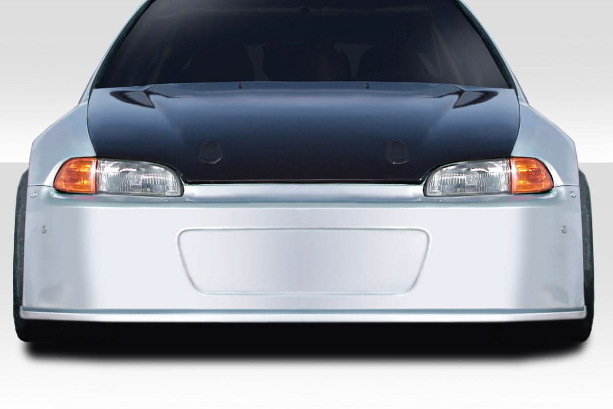 1992-1995 Honda Civic Road Racer Style Front Bumper Cover - FRP