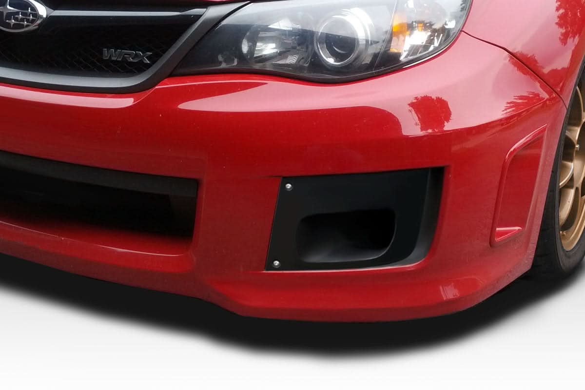 2011-2014 Subaru Impreza WRX/STI Air Raider Style Front Bumper Air Vent Duct - 2 Pieces - FRP
