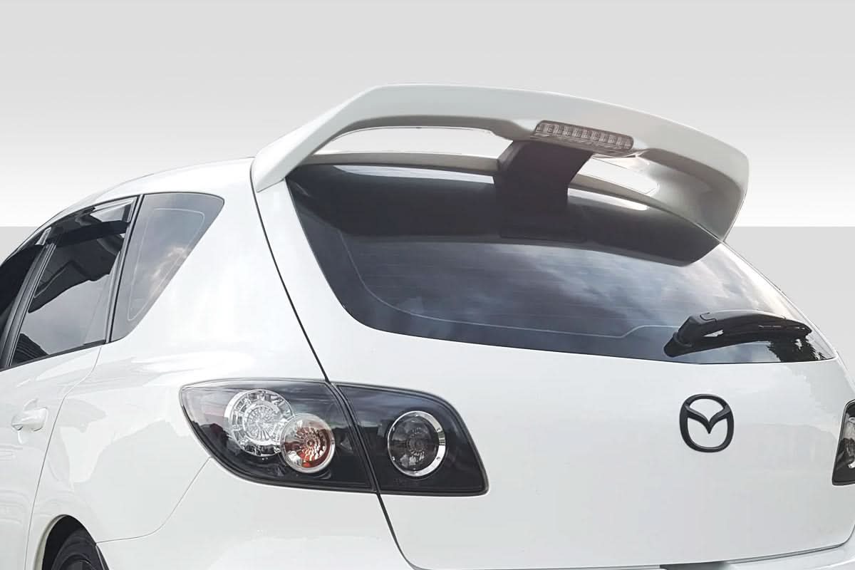 2004-2009 Mazda 3 HB OEM+ Look Rear Wing Spoiler - FRP