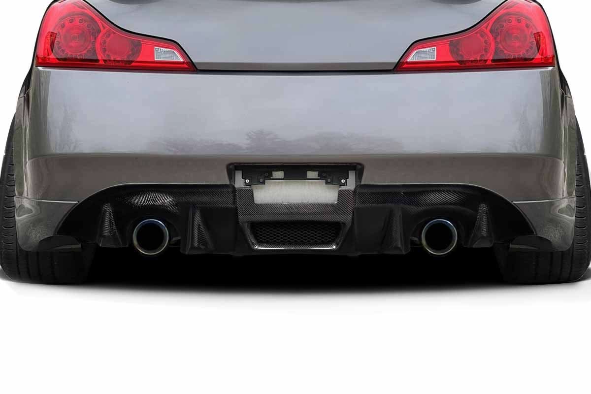 2008-2015 Infiniti G Coupe G37 Q60 Rega Style Rear Diffuser - Carbon