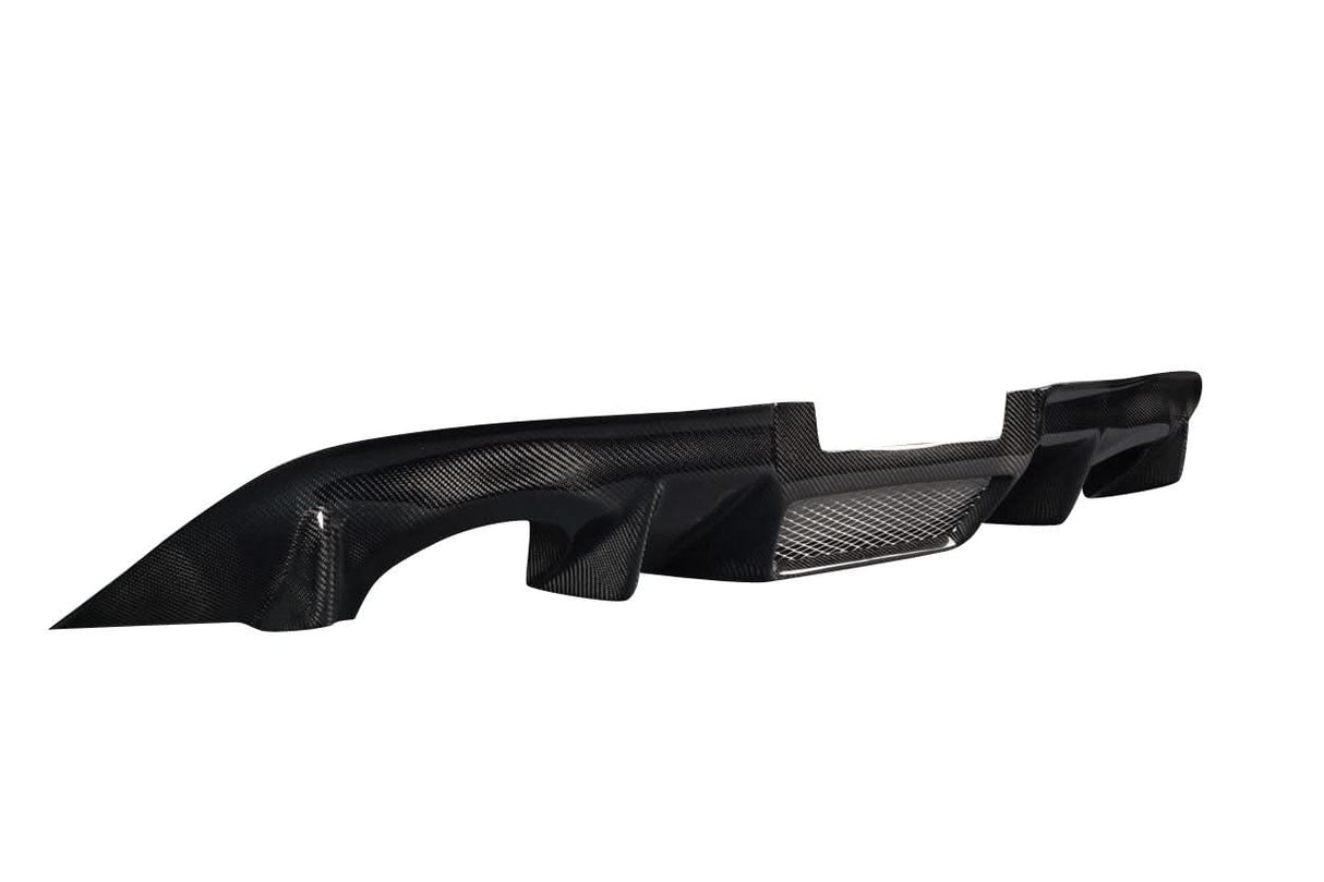 2008-2015 Infiniti G Coupe G37 Q60 Rega Style Rear Diffuser - Carbon