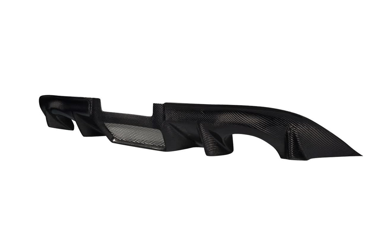 2008-2015 Infiniti G Coupe G37 Q60 Rega Style Rear Diffuser - Carbon