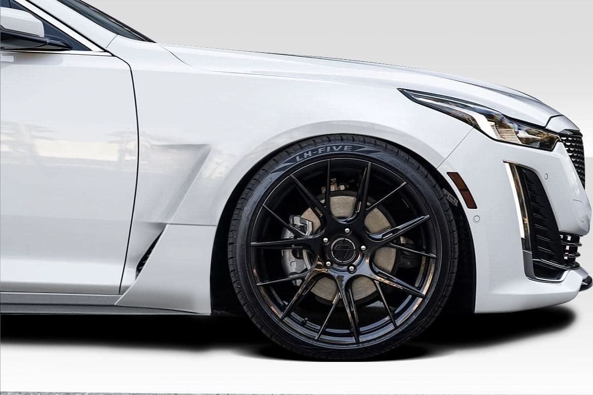 2020-2025 Cadillac CT5 Impulse Style Front Fenders - 6 Pieces - FRP