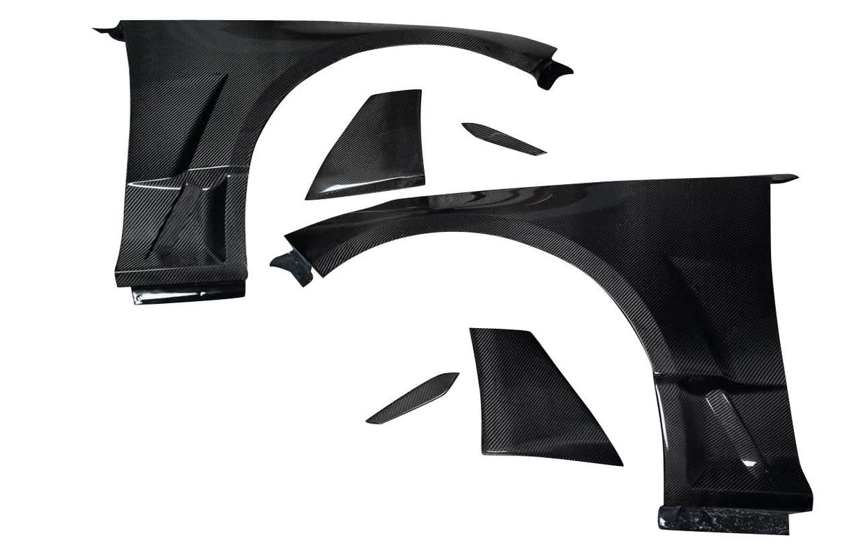 2020-2025 Cadillac CT5 Impulse Style Front Fenders - Carbon Fiber