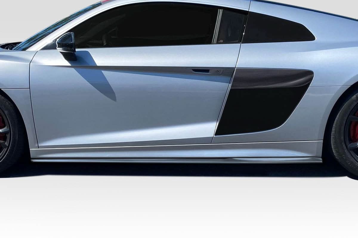 2017-2018 Audi R8 Vesta Style Side Skirt Rocker Panel Splitters - FRP