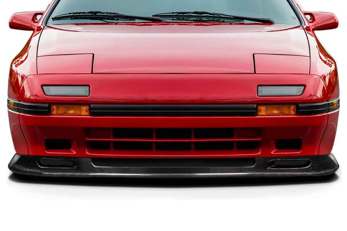 1986-1991 Mazda RX-7 Carbon Creations Apex Front Lip Spoiler Air Dam - 1 Piece