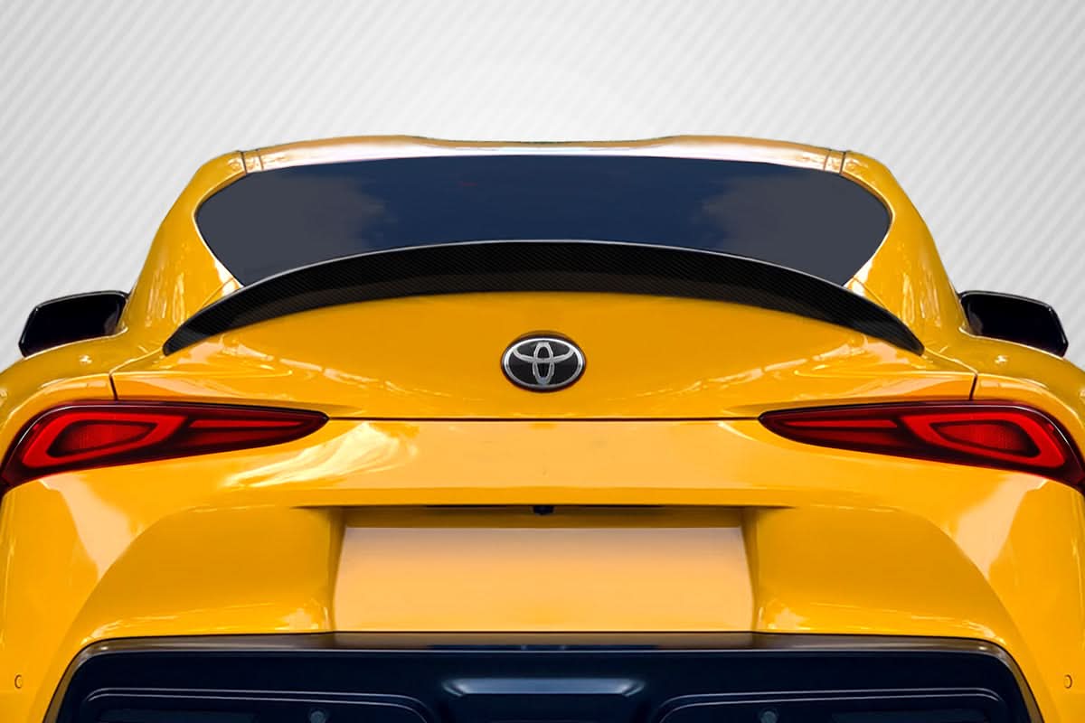 2019-2024 Toyota Supra Rabbit Style Rear Wing Spoiler - Carbon Fiber