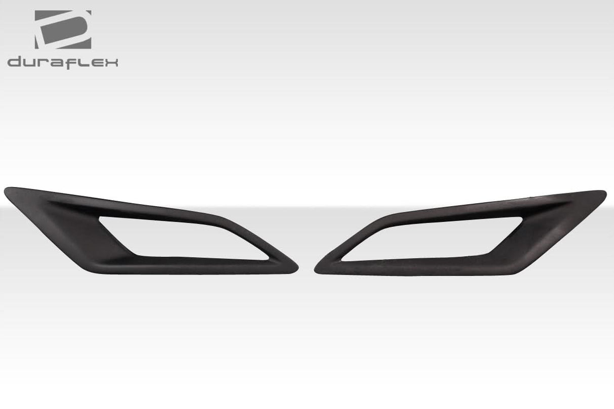 2012-2019 Fiat 500 Abarth Kima Style Hood Side Vents - 2 Pieces - FRP