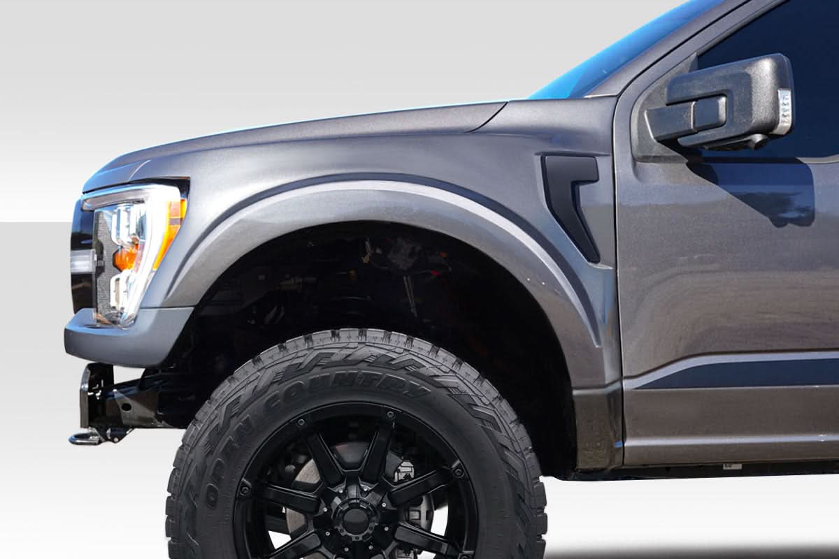 2021-2023 Ford F-150 Maxxen Style Front Fenders - 2 Pieces - FRP