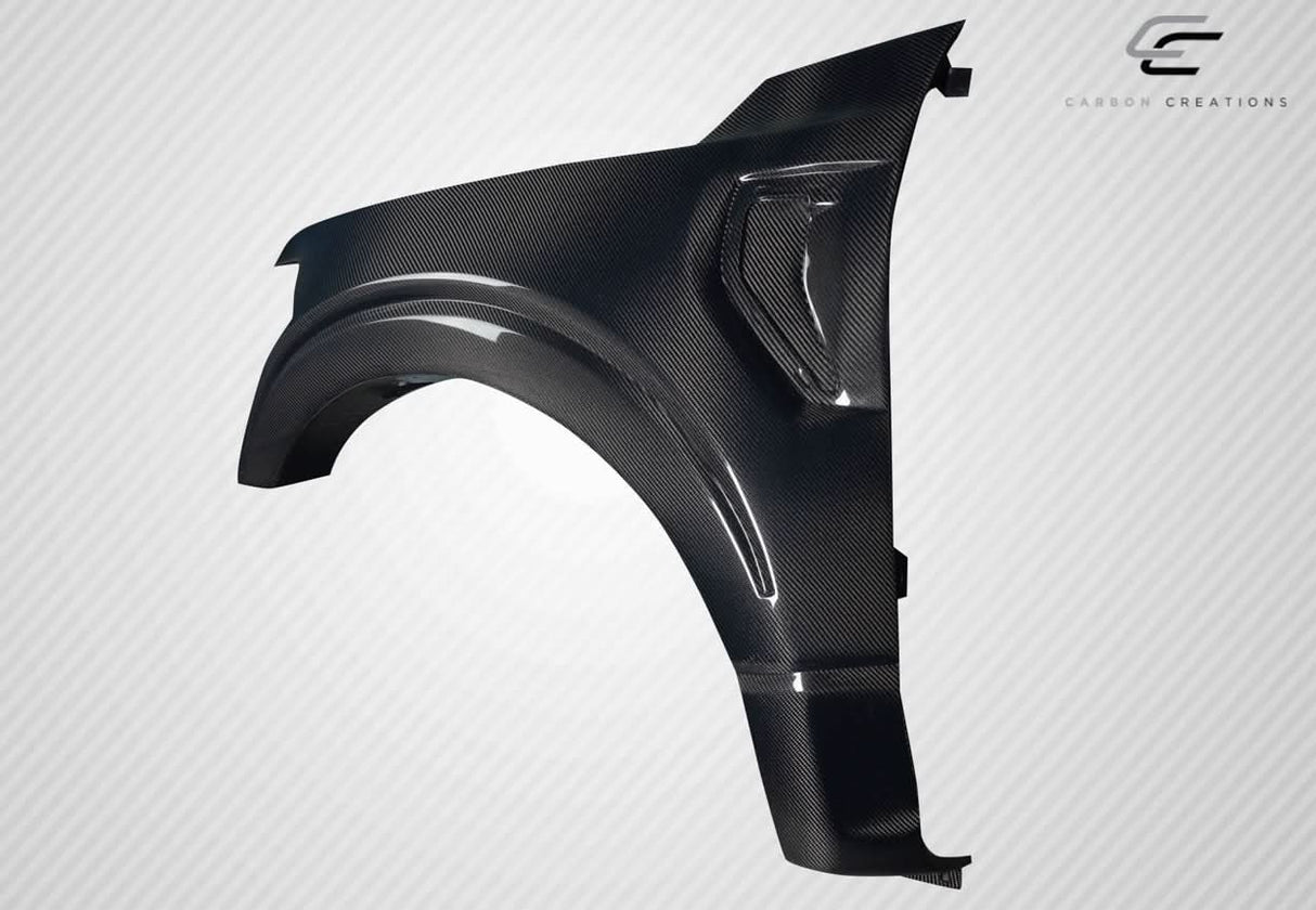 2021-2023 Ford F-150 Maxxen Style Front Fenders - Carbon Fiber