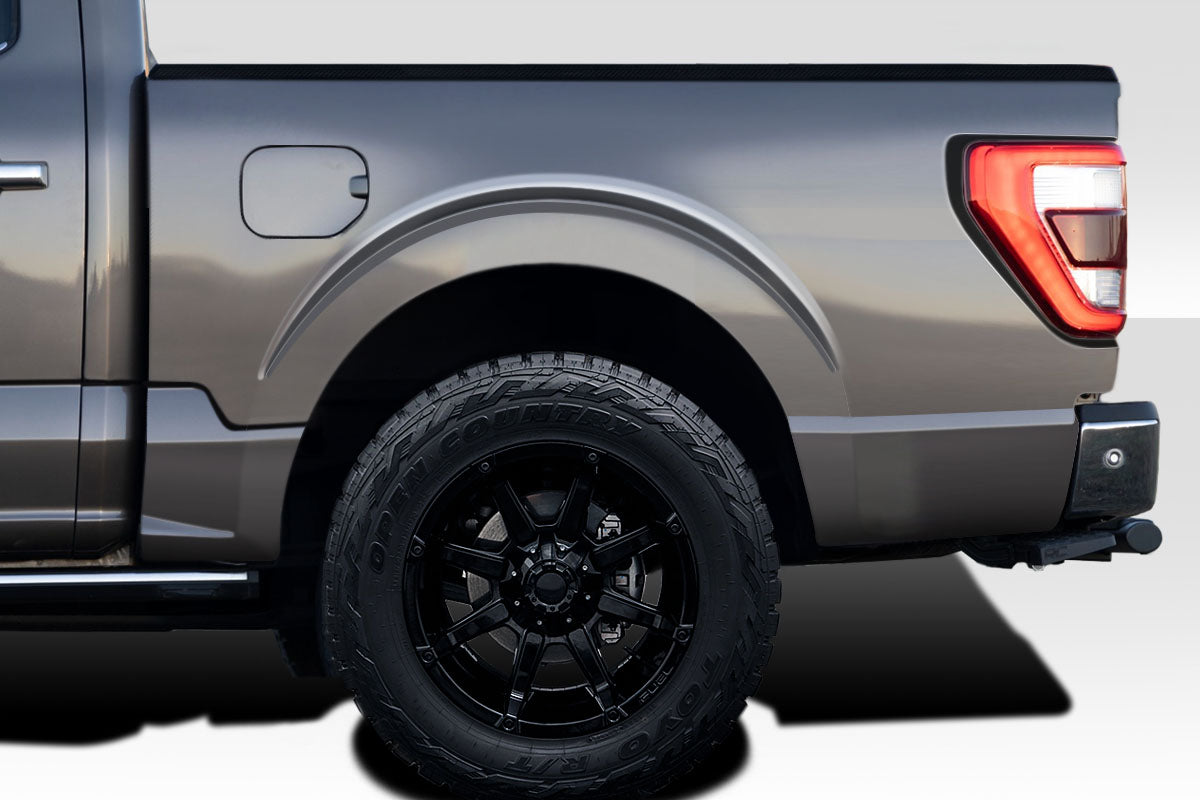2021-2023 Ford F-150 Maxxen Style Rear Bedsides - 2 Pieces - FRP
