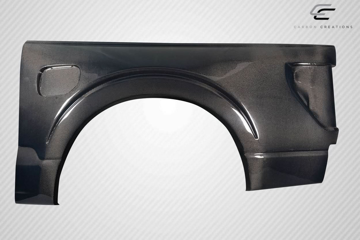 2021-2023 Ford F-150 Bulge Style Rear Bedsides - Carbon Fiber