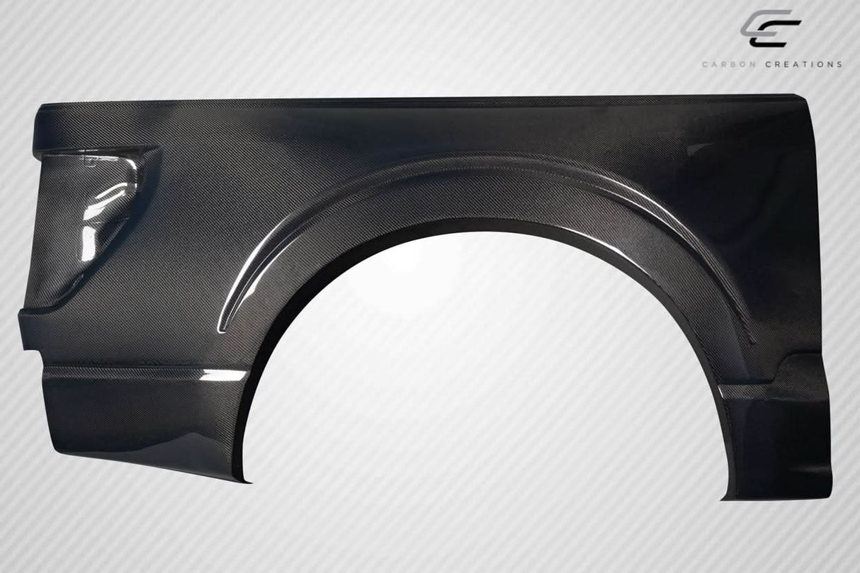2021-2023 Ford F-150 Bulge Style Rear Bedsides - Carbon Fiber