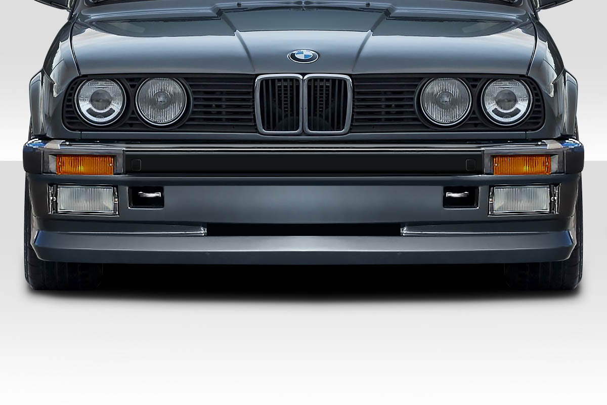 1984-1991 BMW 3 Series E30 Grevan Style Front Lip Spoiler - FRP